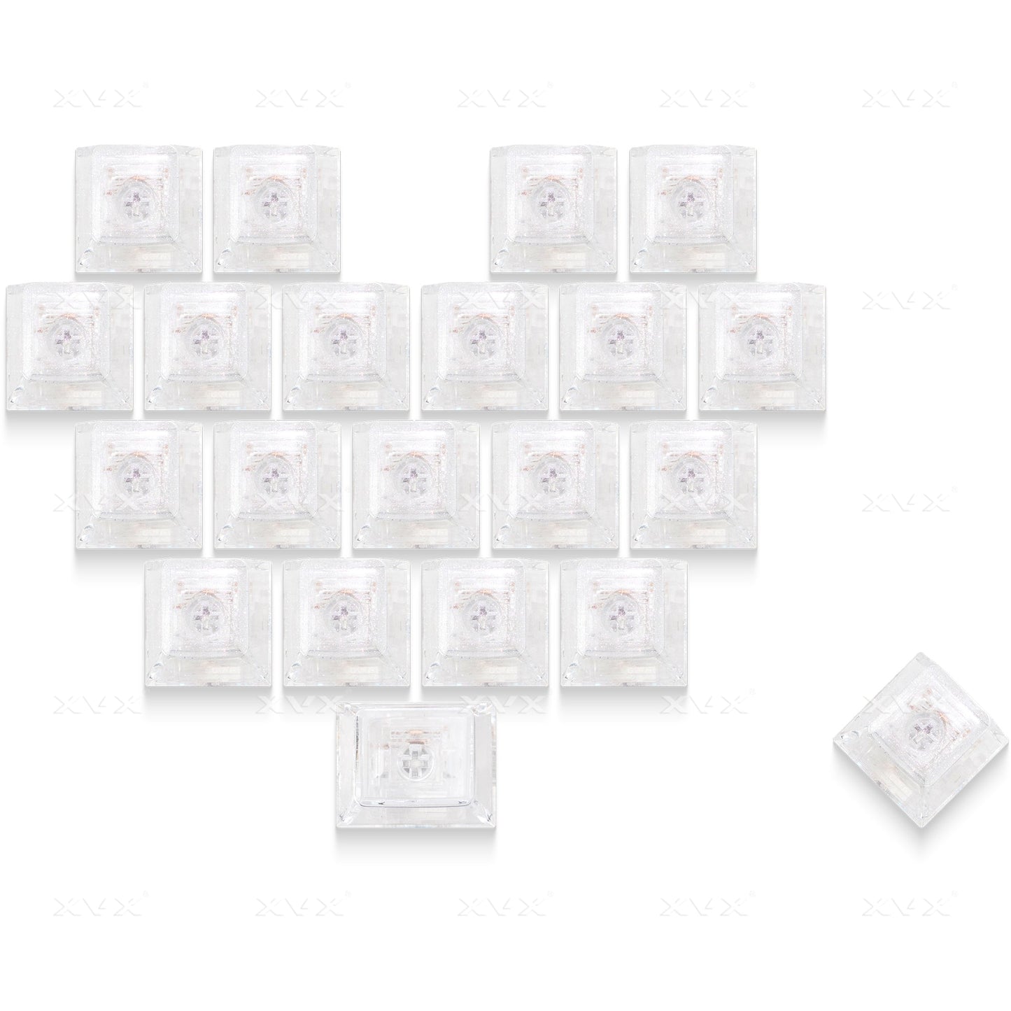 XVX Fizz Kit Cherry Profile Keycaps 21-Key