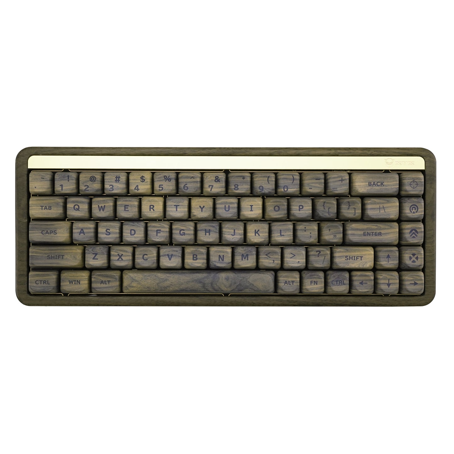 XVX Walnut Texturer MOA Profile Dye-Sub PBT Keycap Set 130-Key