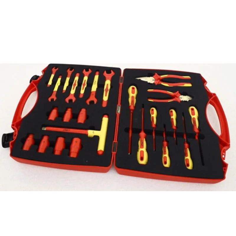 X-Spark Insulated Linesman Pliers 8" Length 34mm Max Jaw Opening VDE insulated for Industrial
