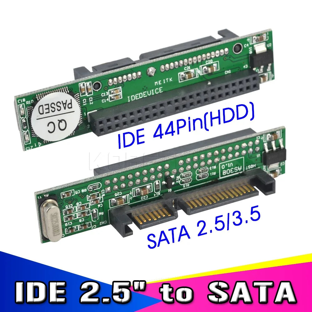 IDE 44pin 2.5 to SATA PC Adapter Converter 1.5Gbs Serial Adapter Converter ATA 133 100 HDD CD DVD Serial Hard Disk