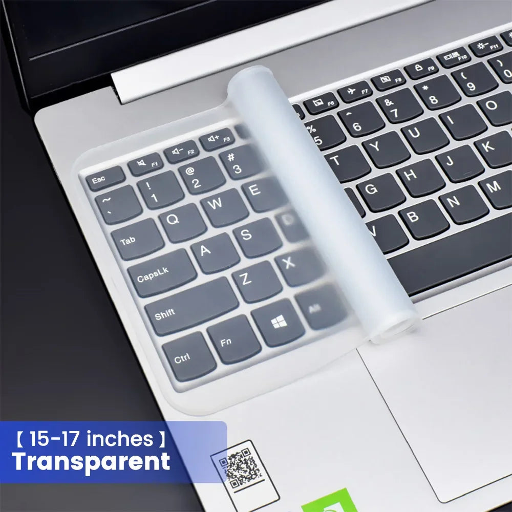 Olaf Universal Laptop Keyboard Cover Protector 12-14 Inch/15-17 Inch Silicone Waterproof Dustproof Keyboard Protector Skim
