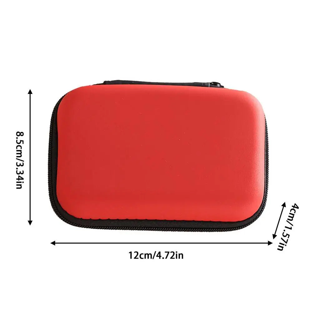 Travel Cable Organizer Sundries Travel Storage Bag Charging Case For Earphone Package Zipper Bag Portable Electronics Storage