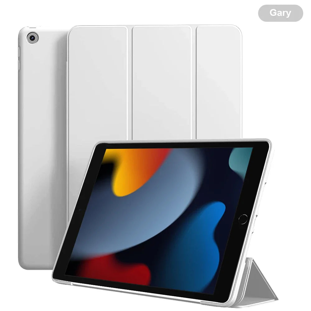 Case For iPad 7/8/9th 10.2 5/6th 9.7,10th 10.9 A16 11, Air 10.9 11 M2 M3, mini 5 6 7, Pro 11 M4, Silicone Protective Cover