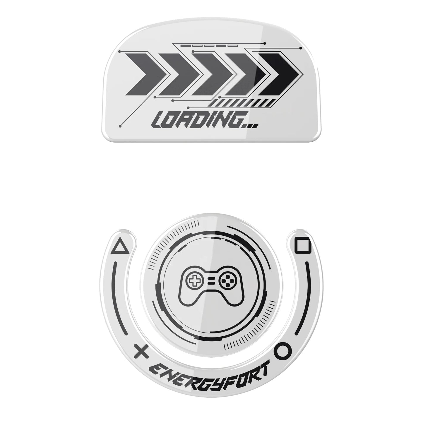 Glass Mouse Feet Sticker For Logitech G PRO X SUPERLIGHT Rounded Curved Edge Skates Glide Feet Suitable For FPS MOBA Games