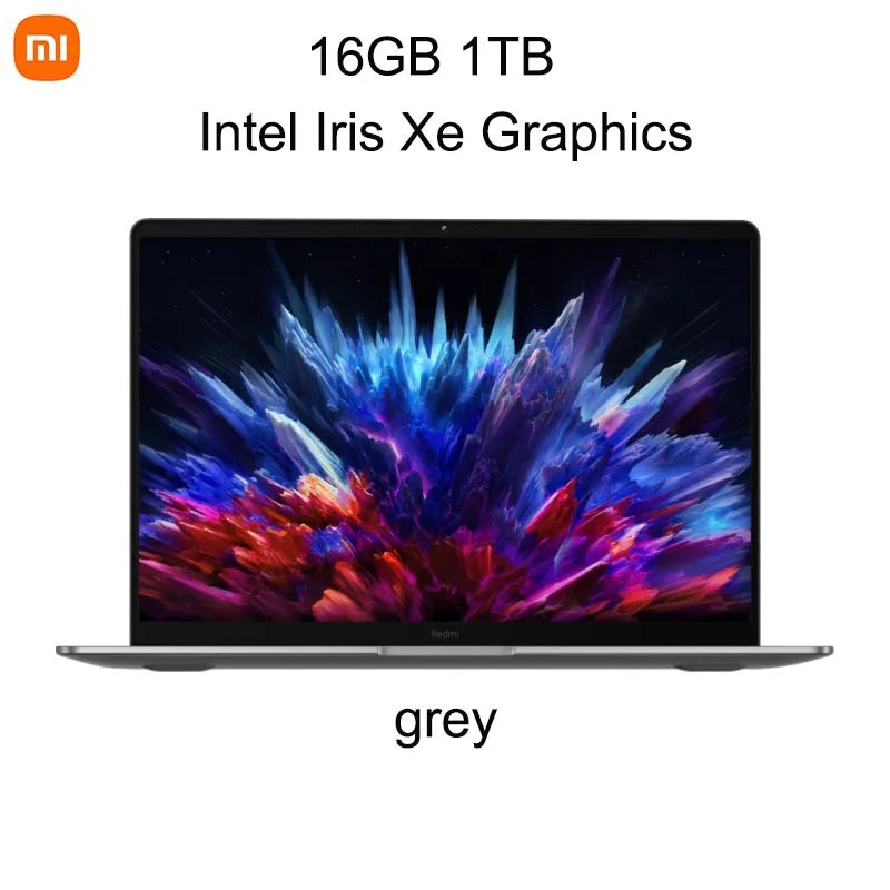Xiaomi Laptop RedmiBook 14 2023 14 Inch 2.8K 120Hz Screen i5-12500H/i7-12700H 16GB LPDDR5 512GB/1TB SSD Notebook PC Computer
