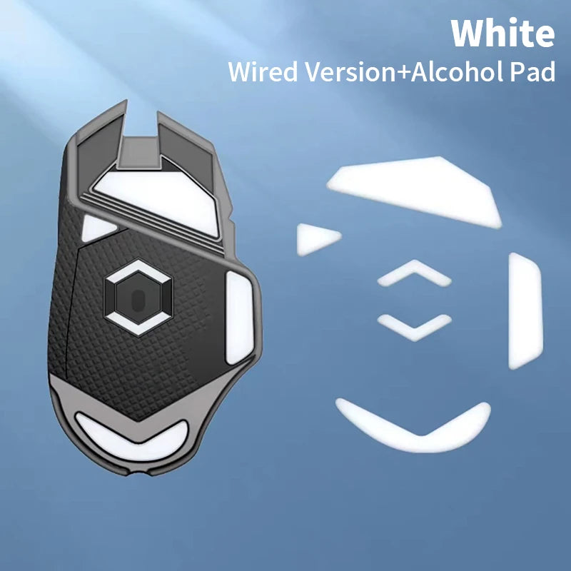 1Set Mouse Skate Feet Pad for Logitech G502 Superlight Mouse Glides Curve Edge Mouse Non-slip Foot Stickers w/Alcohol Pad