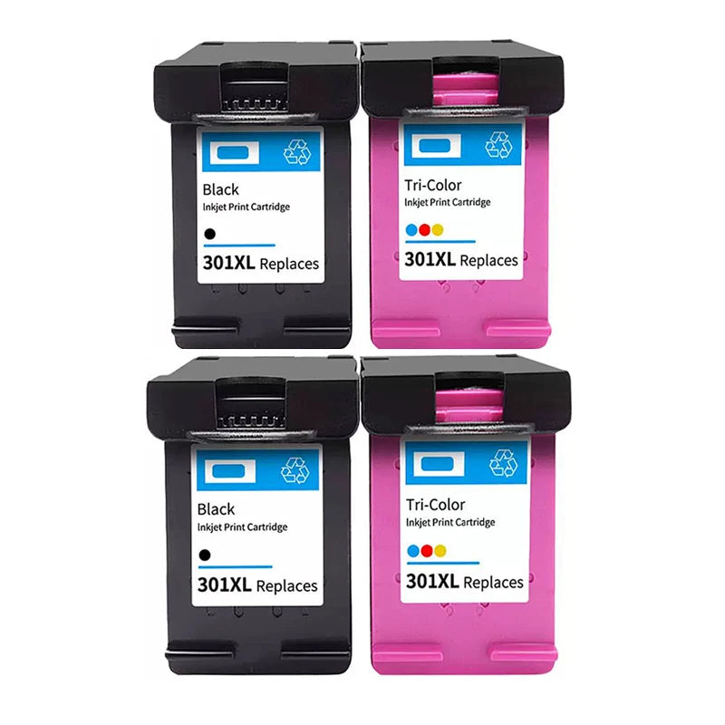 301 XL Remanufactured For HP 301 301XL Ink Cartridge For HP301 Envy 5530 Deskjet 2050 2540 2510 1000 1050 Printer