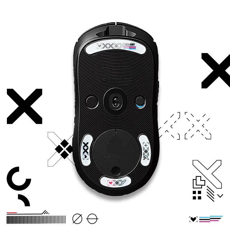 Mouse Glide Skates For Logitech G Pro Wireless Wireless Gaming Glass Mouse Anti Slip Feet Stickers Side Stickers Sweat Pads