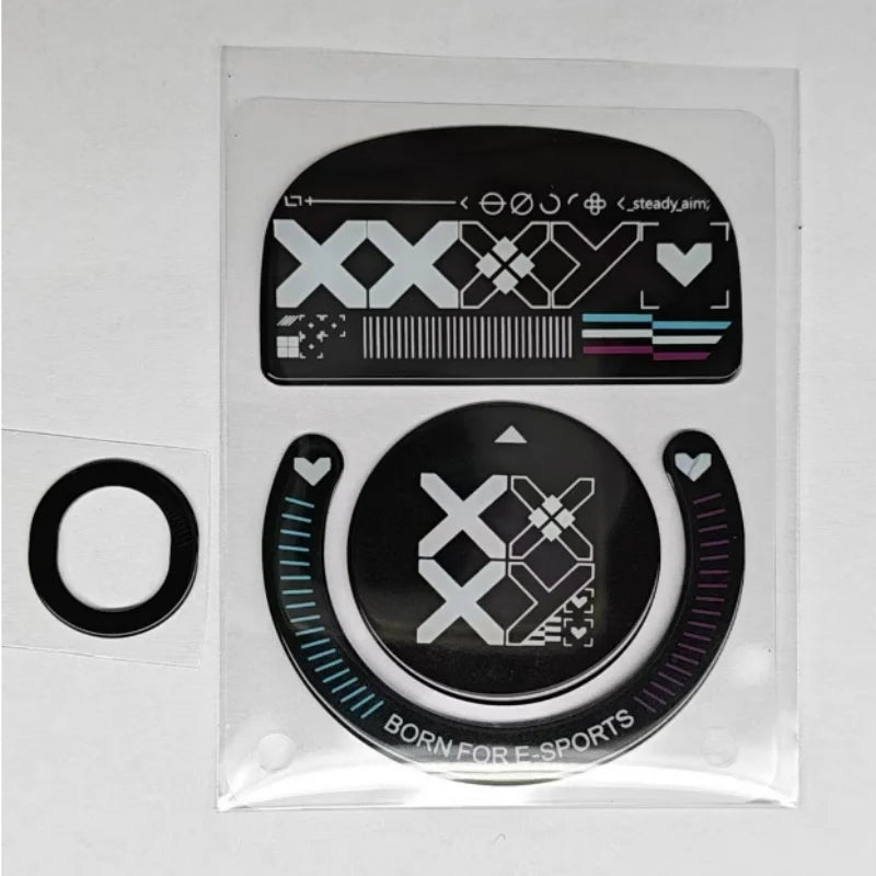 1 Set Glass Mouse Skates Glide Feet Skates Mouse Stickers Pad for Logitech G Pro Wireless GPRO X Superlight Rounded Curved Edges