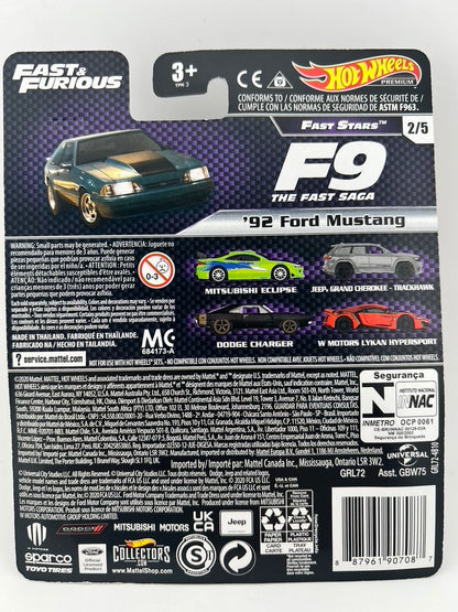 Hot Wheels Fast & Furious – ’92 Ford Mustang