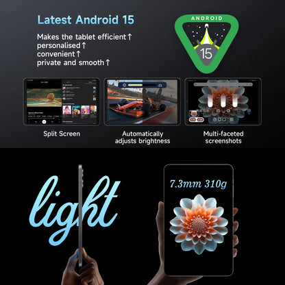 ALLDOCUBE 8.8“ Mini Tablets iPlay 70 Mini Pro 8+8GB RAM 256GB ROM Android 15 Tablet PC 90Hz FHD Screen 6050mAh Dual 4G LTE Pads