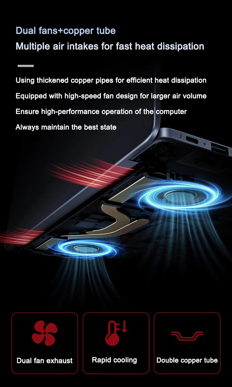 Ultra Slim Laptop 15.6" N95 32GB RAM 2048GB SSD Notebook Gamer 7500mAh Battery Office Study Computer PC Windows 11 Pro