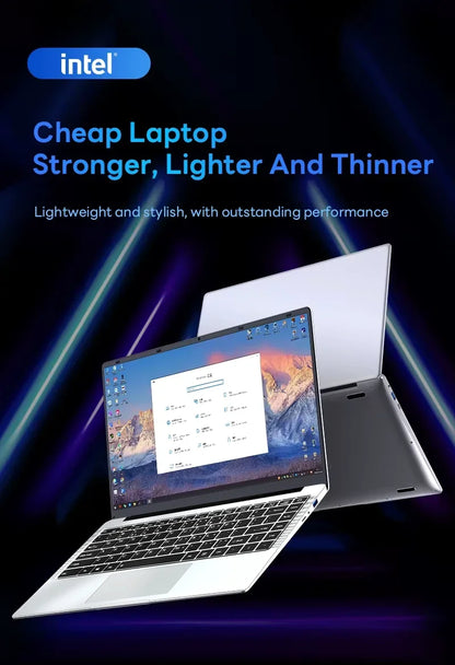 14.1 Inch Intel Core I7 7500U 1080P Windows 11 Laptop Computer PC 12GB DDR4 512GB 1TB SSD Office Notebook Gaming laptops