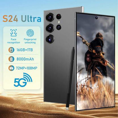 S24, 108MP Main Camera + 12MP Ultra-Wide + 10MP Telephoto, 8GB RAM, 256GB - Perfect for Photography Enthusiasts