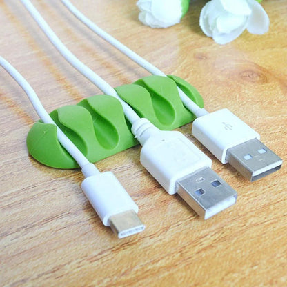Plug Wire Socket Holder Hook Cable Clip Power USB Cords Sort Out Home Office Desk Organizer Supply Electronics Accessories