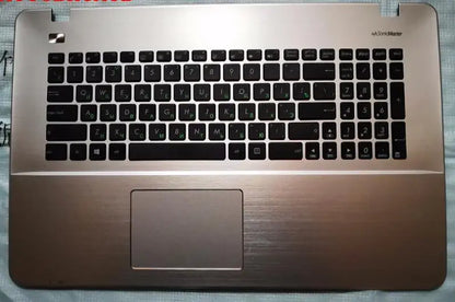 RU/US Laptop Keyboard For Asus K751NV R752 R752L F751 X751L X751LA X751LAV X751LD K751 X751LK X751LN X751SA With C COVER