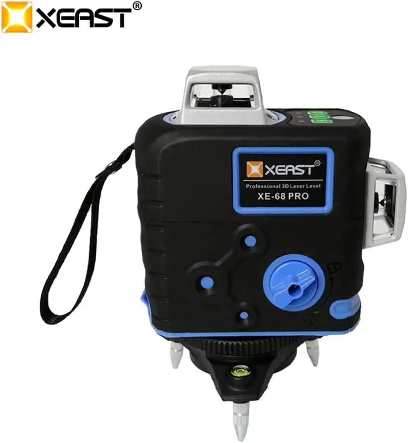 XEAST XE-68 PRO 3D 12 Line Green Self Leveling 360 Degrees With 18650 Battery Horizontal Vertical Laser Floor Leveling Tool