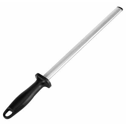 Local Stock in US - 10 in Honing Steel Oval Diamond Knife Sharpening Rod Stick