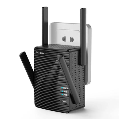 WiFi Extender & Booster 2100 Mbps Dual Band 5G/2.4G Wireless Repeater Gigabit Port Home Use