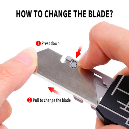 Aluminum Alloy Multifunctional Pocket Knife Utility Outdoor Camping Hunting Knife Multi-purpose Tactical Knife
