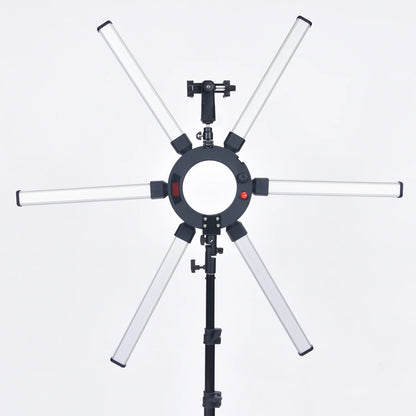 Oversea Warehouse Drop Shipping Professional 120W Photography Led Video Light with Tripod Stand for Live Broadcast, YouTube