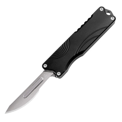 New Arrival Portable EDC Pocket Knife Aluminum Cutting Hunting Knife Outdoor Survival Tactical Knife