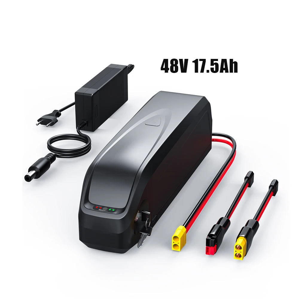 EU US Stock Downtube Ebike Battery Electric Bicycle 48V 17.5Ah Downtube E-Bike Lithium Ion Battery Pack 36V 48V 10AH 13AH 17.5AH