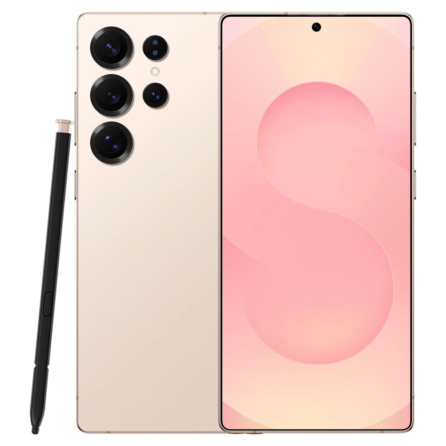 Free Shipping Original S25 Ultra+ Android 13 5g Smartphone With 4k Resolution Deca Core Cpu 16gb Ram French Os Ready to Ship