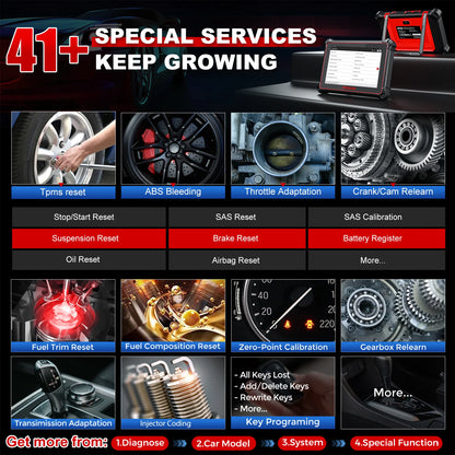 USA EU Warehouse Kingbolen K10 PRO Full System OBD2 Scanner Car Diagnostic Tools 40 Resets Resets ECU Coding Active Test