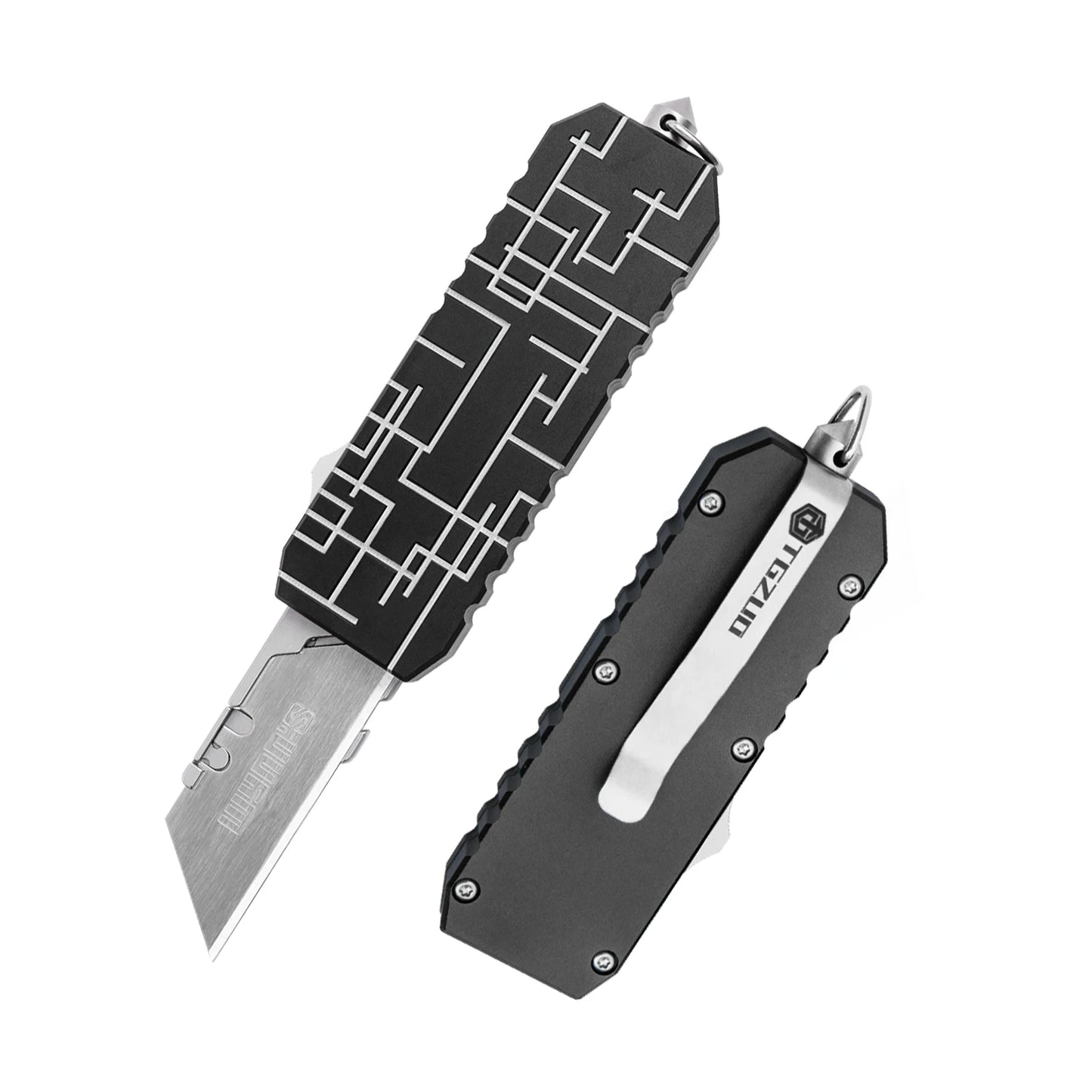 Aluminum Alloy Multifunctional Pocket Knife Utility Outdoor Camping Hunting Knife Multi-purpose Tactical Knife