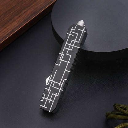Aluminum Multifunctional Hunting Knife Utility Outdoor Camping  Knife Outdoor Portable Pocket Knife