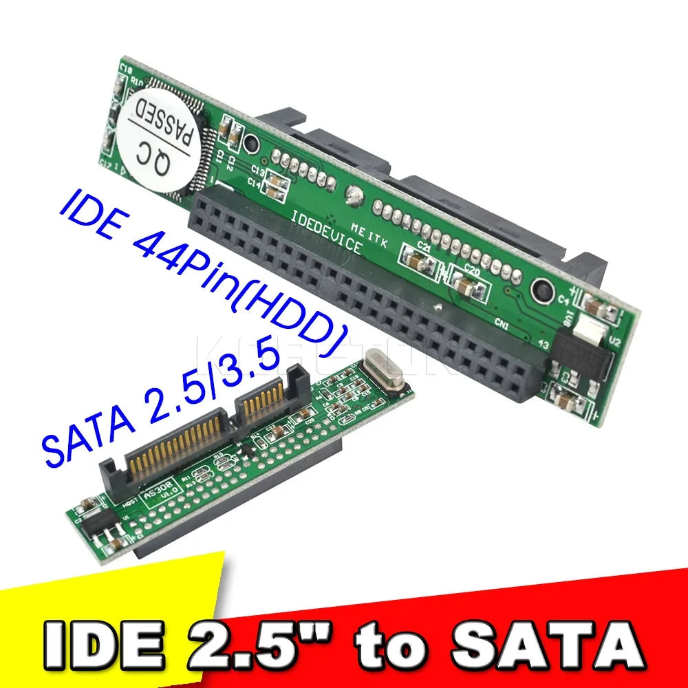 IDE 44pin 2.5 to SATA PC Adapter Converter 1.5Gbs Serial Adapter Converter ATA 133 100 HDD CD DVD Serial Hard Disk