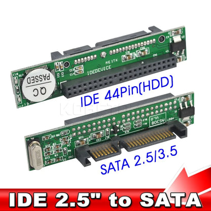 IDE 44pin 2.5 to SATA PC Adapter Converter 1.5Gbs Serial Adapter Converter ATA 133 100 HDD CD DVD Serial Hard Disk