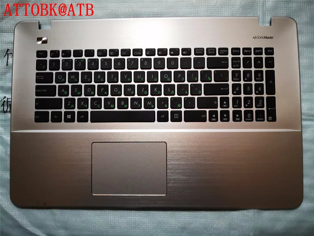 RU/US Laptop Keyboard For Asus K751NV R752 R752L F751 X751L X751LA X751LAV X751LD K751 X751LK X751LN X751SA With C COVER
