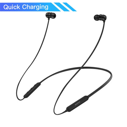Wavefun Flex Pro Ultimate Quick Charging Bluetooth Earphone V5.3 Wireless Headphones Neckband Stereo Earbuds TWS Mode with Mic