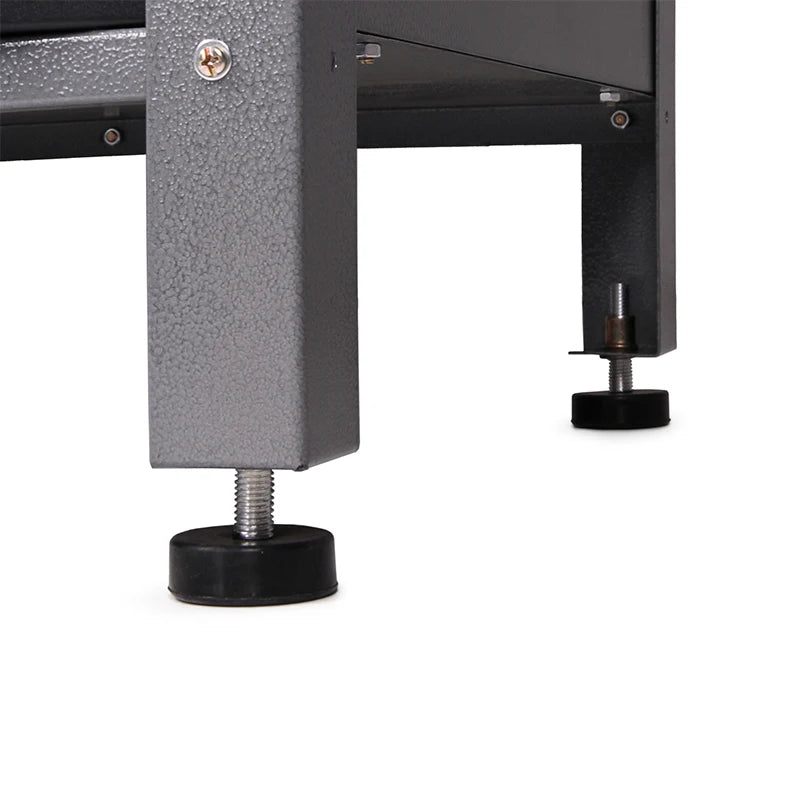 JZD Knock Down Structure Metal Cheap Heavy Duty Steel Workbench for Garage Workshop Use