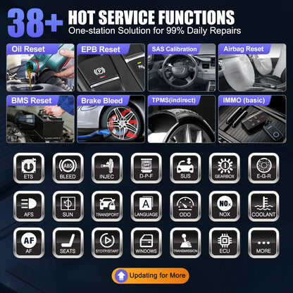 LAUNCH PRO3 ACE Full System Bi-directional Auto Diagnostic Scanner OBD2 Vehicle Code Reader Smart Diagnosis