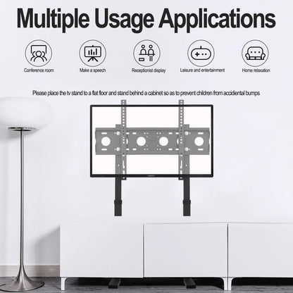 Universal Tall Floor TV Stand for 32 65'' LED LED LCD Flat Screen