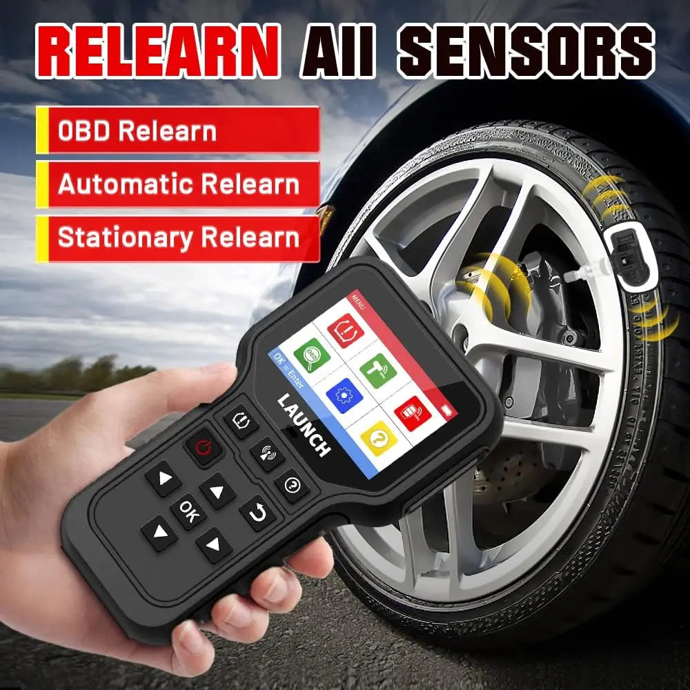 LAUNCH 2026  CRT5011E Newest TPMS Relearn Tool OBD2 Scanner Code Reader Tire Pressure Activation Read/Program/Reset SDK