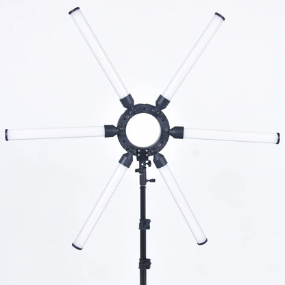 Oversea Warehouse Drop Shipping Professional 120W Photography Led Video Light with Tripod Stand for Live Broadcast, YouTube