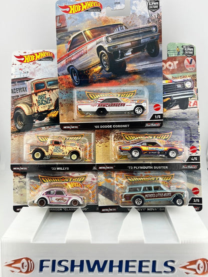Hot Wheels Car Culture Dragstrip Demons 5-Car Set