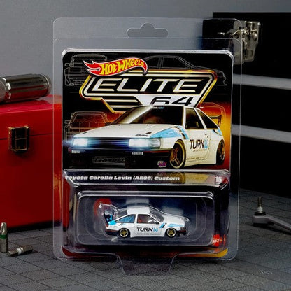 Hot Wheels Elite 64 – Toyota Corolla Levin (AE86) Custom – Turn 14 Edition