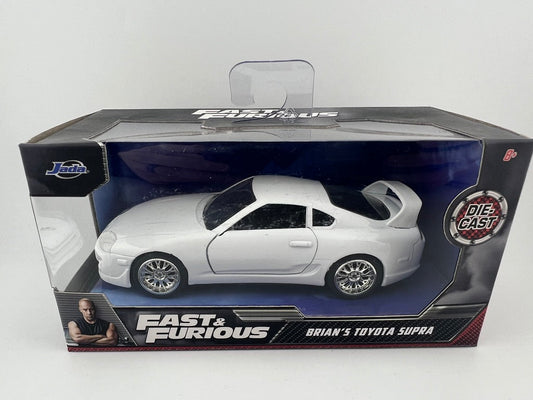 Jada Fast & Furious Brian’s Toyota Supra 1:32 White