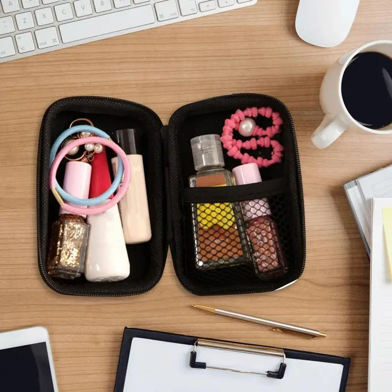 Travel Cable Organizer Sundries Travel Storage Bag Charging Case For Earphone Package Zipper Bag Portable Electronics Storage