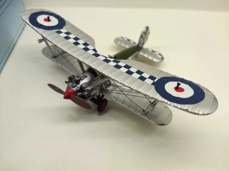 1:72 British Royal Air Force k-2159 Bristol Bulldog Biplane Propeller Fighter Diecast Metal Airplane Plane Aircraft Model Toy