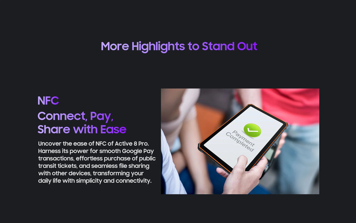 Blackview Active 8 Pro 16GB 256GB Tablet PC 22000mAh Battery Android 14 10.36" inch 2.4K Display 16MP+ 48MP Camera Rugged Tablet