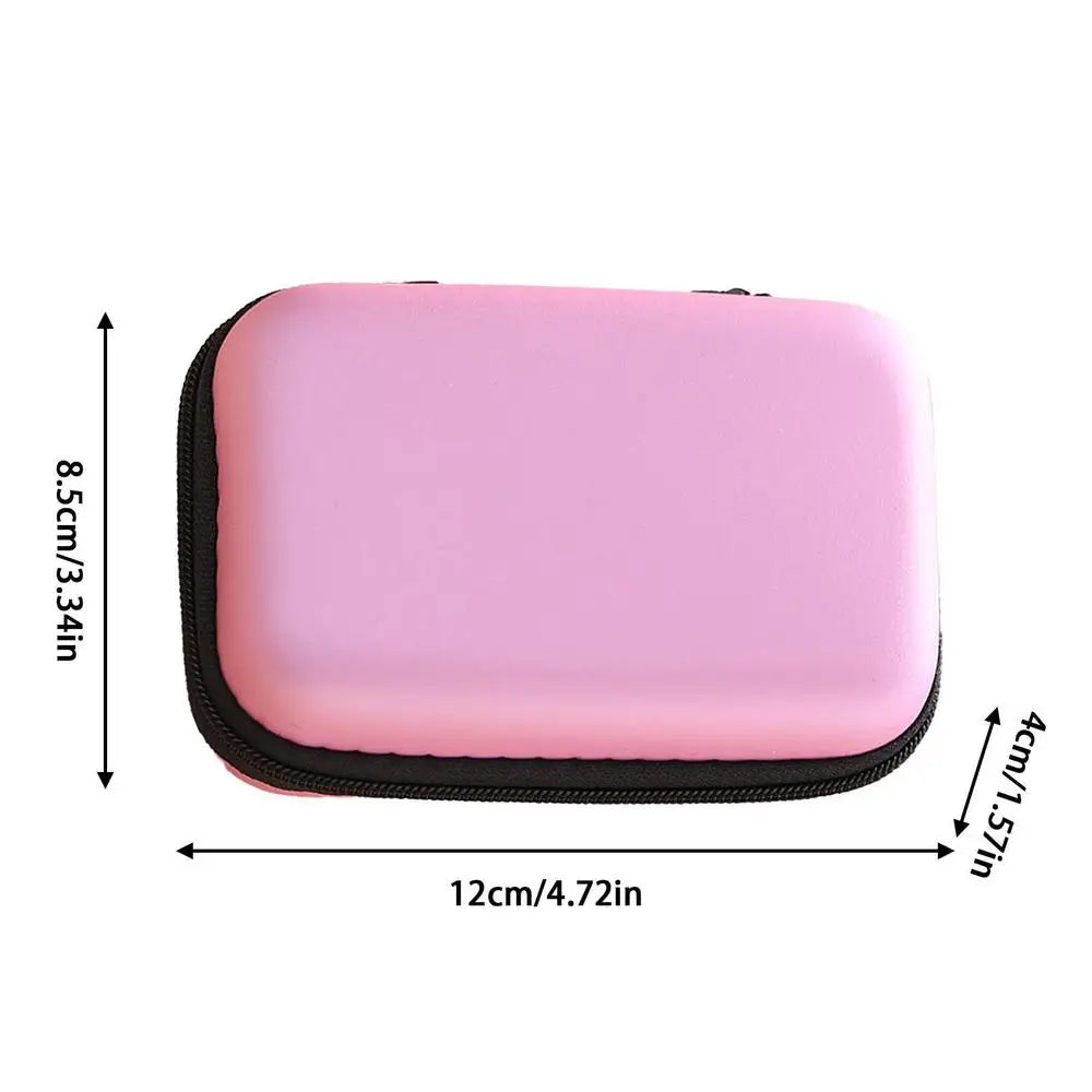 Travel Cable Organizer Sundries Travel Storage Bag Charging Case For Earphone Package Zipper Bag Portable Electronics Storage