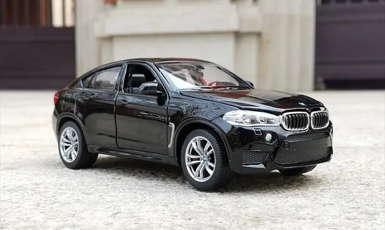 1:24 BMW X6M X6 SUV Alloy Sports Car Model Diecasts Metal Vehicles Car Model Simulation Collection Childrens Toy Gift