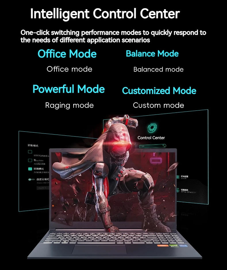 FIREBAT T6A-X 16 Inch AMD R7-7435H RTX 4050 DDR5 240Hz 2.5K Wifi6 BT5.1 32GB 1TB Gaming Gamer Notebook Laptop