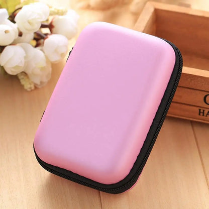 Travel Cable Organizer Sundries Travel Storage Bag Charging Case For Earphone Package Zipper Bag Portable Electronics Storage